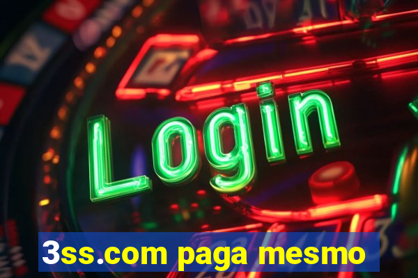 3ss.com paga mesmo